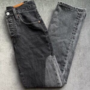 Levi's Two-Tone Black and Gray Jeans